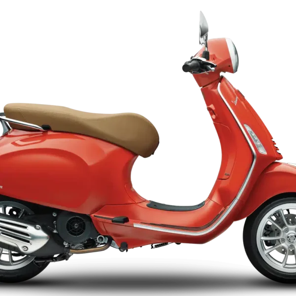 Vespa Primavera 150 ABS Orange RH side