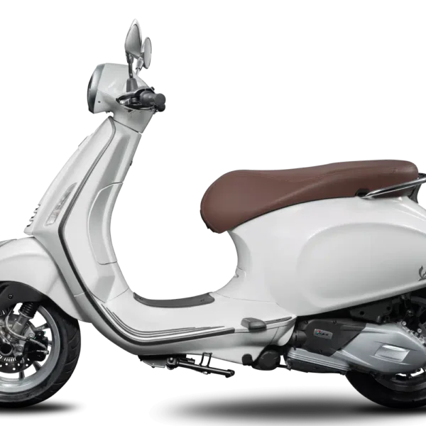 Vespa Primavera 150 ABS White LH side