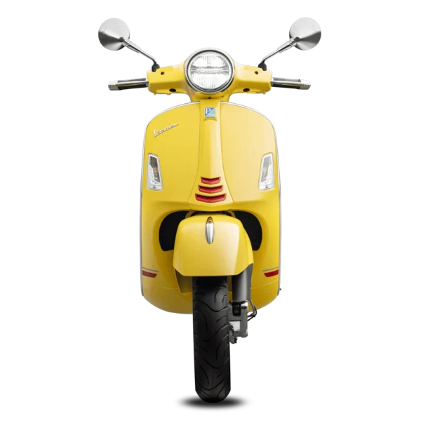 Vespa GTS 300 Super Sport Yellow front