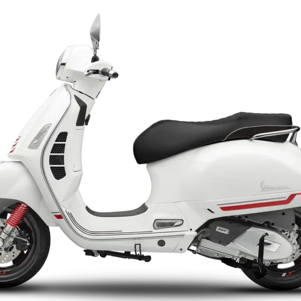 Vespa GTS 300 Super Sport white LH side