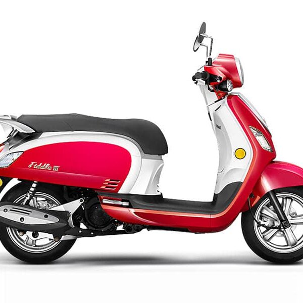 SYM Classic 200i Red White RH side