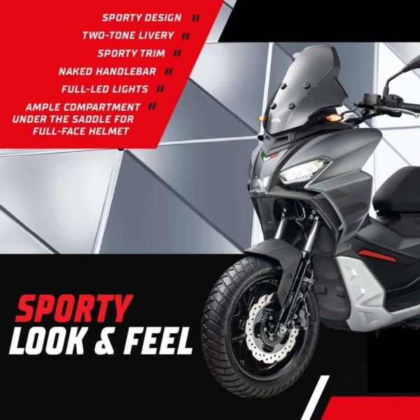 Aprilia SR GT Look and Feel Sporty