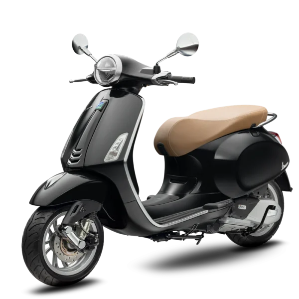 Primavera 125 i-Get Black LH angle
