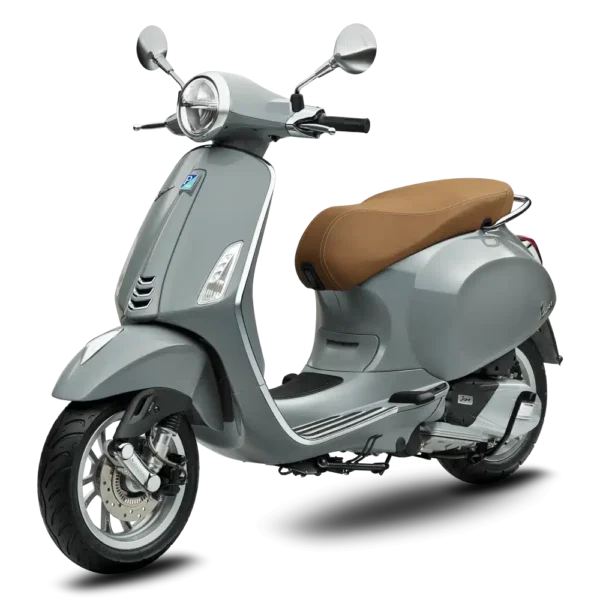 Primavera 125 i-Get Gray LH angle
