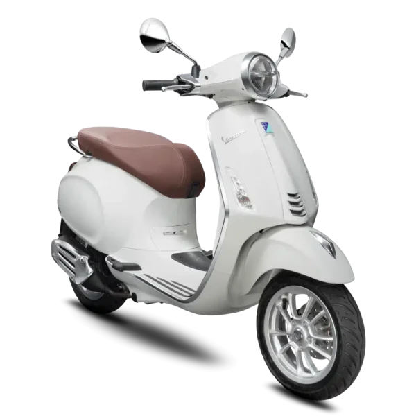 Primavera 125 i-Get White RH angle