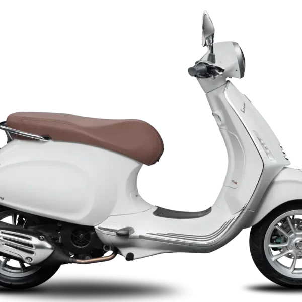 Primavera 125 i-Get White RH side