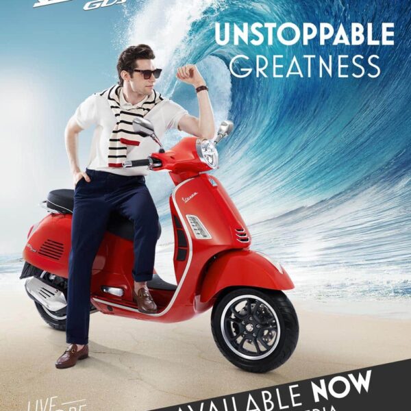 2023 VESPA GTS SUPER 150 RED