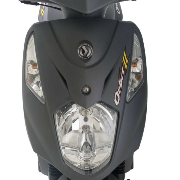 Orbit II 125 gray headlight