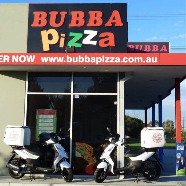 SYM delivery scooters