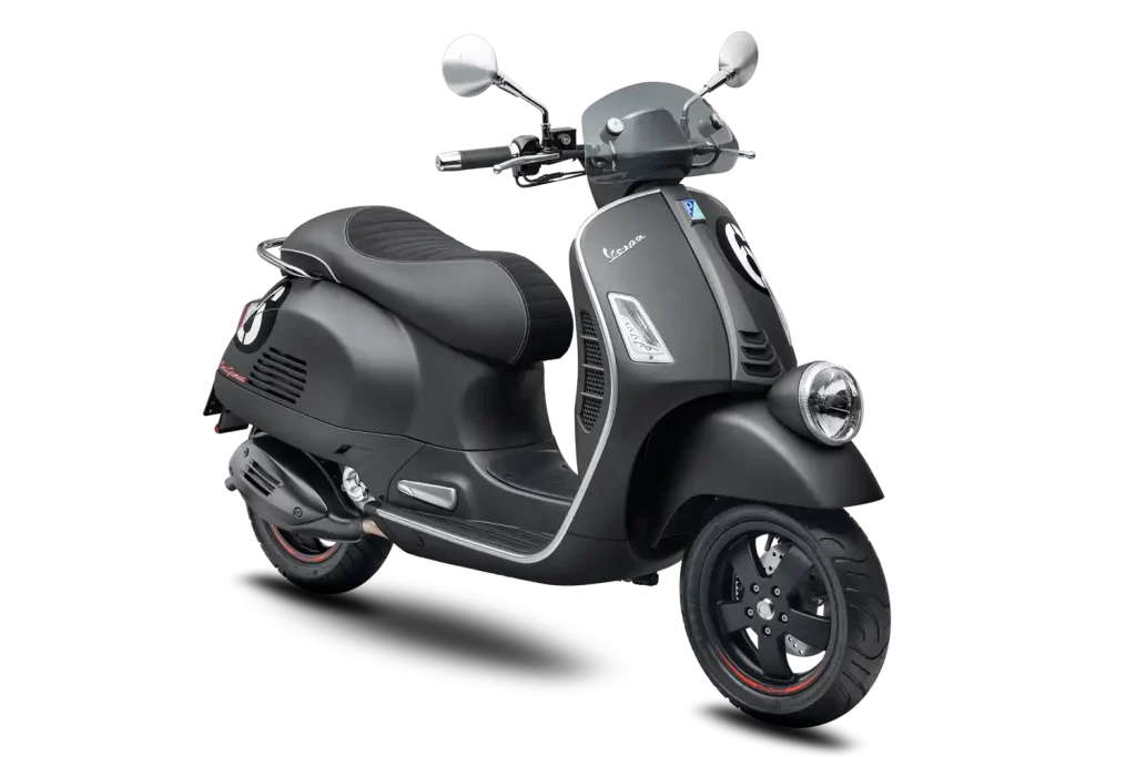 Vespa Sei Giorni 300 RH angle