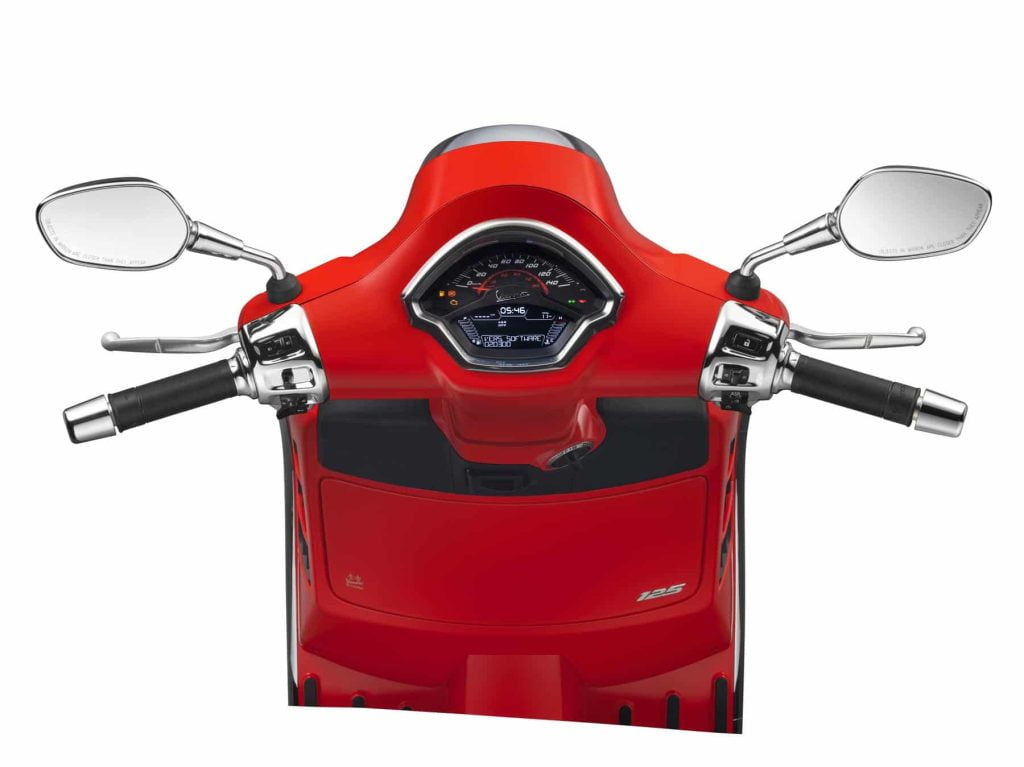 Vespa GTS Super 150 2023 Red Dashboard