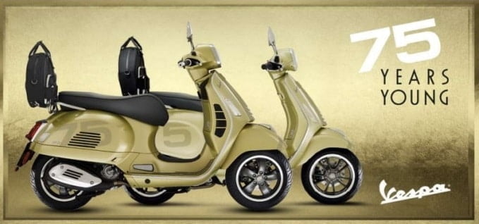 Vespa 75th Anniversary Special Limited Edition