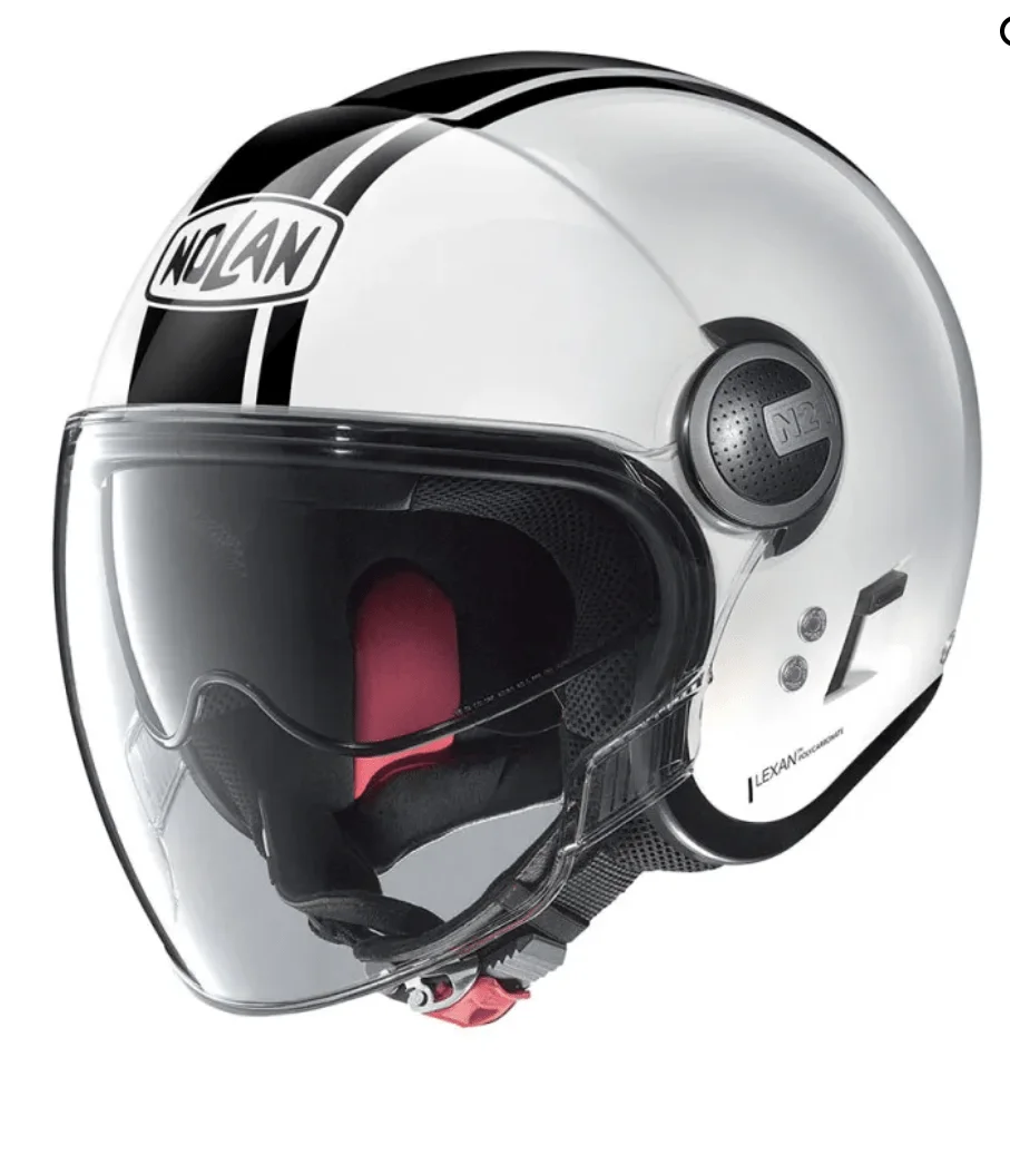 Silipigni Motors - NOLAN N21 VISOR DOLCE VITA 100 Flat Black Casco Jet Moto  Scooter