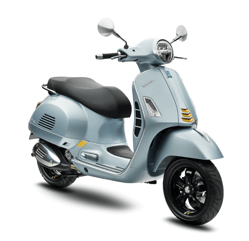 Vespa GTS 300 Super Tech HPE ABS TC - Gray Delicato (Grey) - Scooteria ...