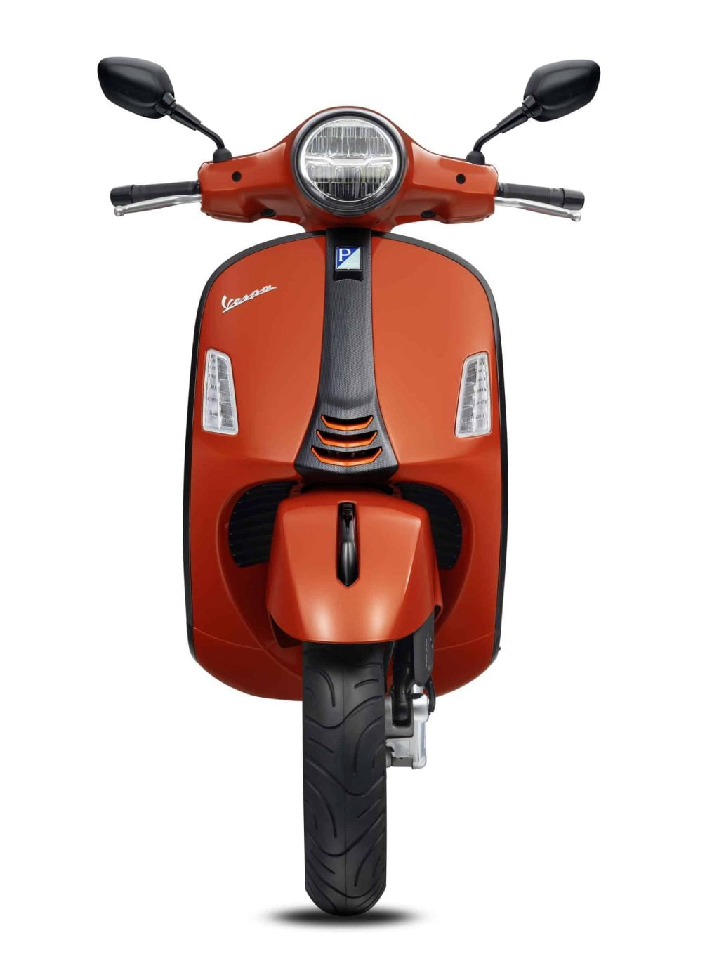Vespa GTS Super Sport 300 HPE 2023 orange FRT