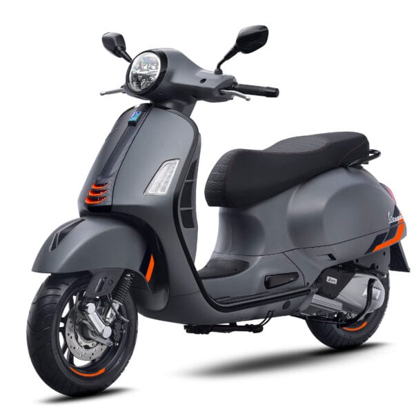 Vespa GTV 300 2025 Grey Travolgente at Scooteria Sydney