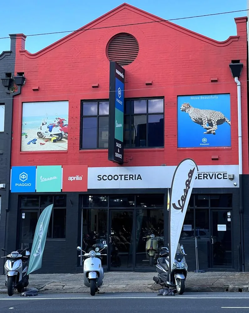 Scooteria: Vespa Piaggio Aprilia SYM Scooter Shop