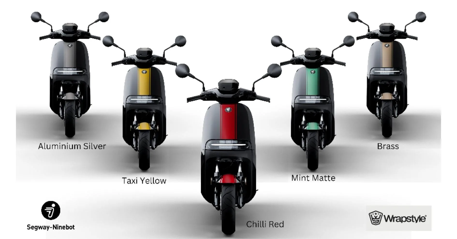Segway E300SE available decal colour options