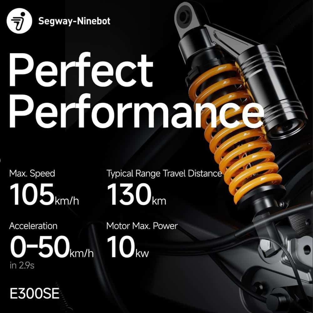 Segway E300SE Performance Specs