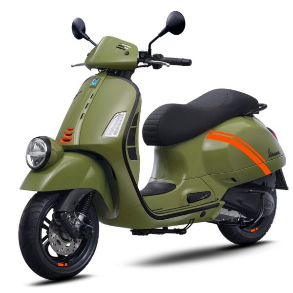Vespa GTV 300 Green Tenace LSA 2025 at Scooteria Sydney