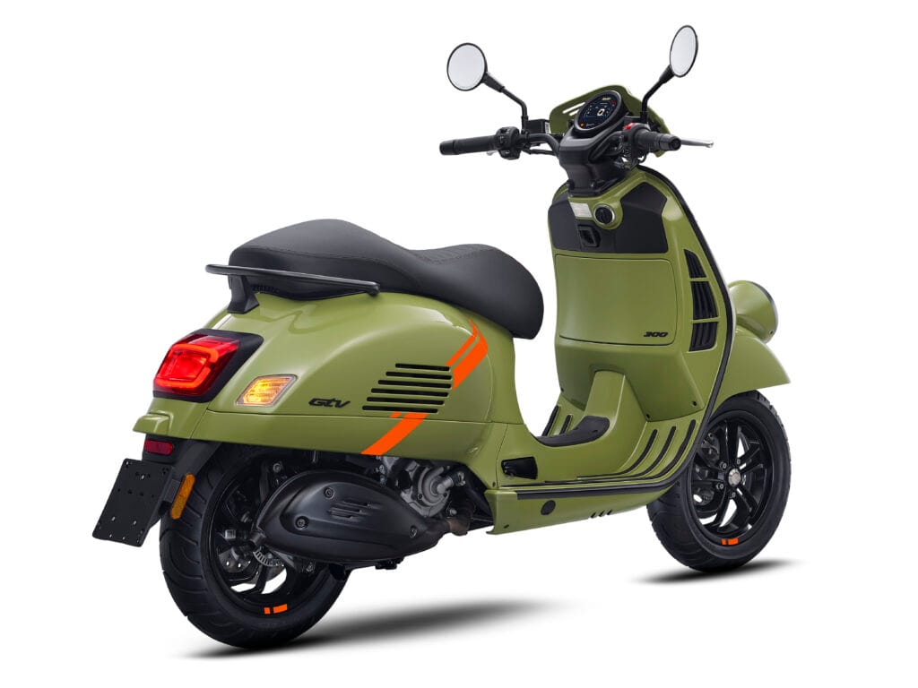 Vespa GTV 300 Green Tenace 2025 RRA at Scooteria Sydney