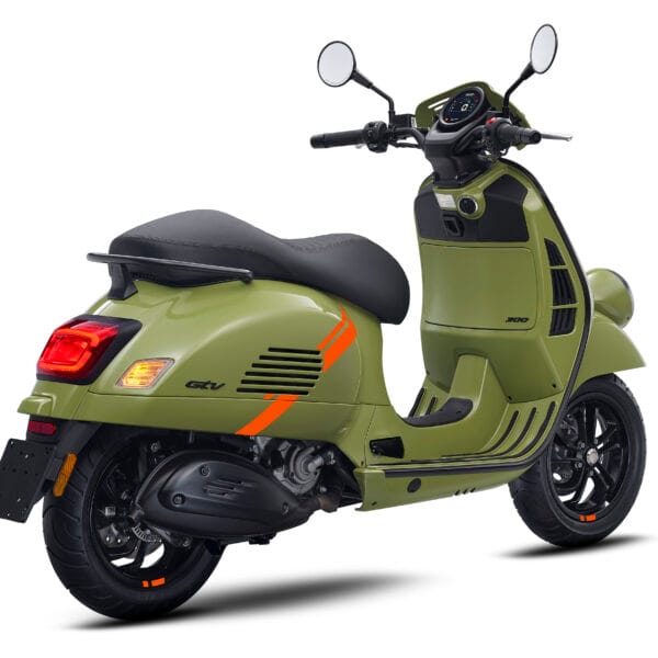 Vespa GTV 300 Green Tenace 2025 RRA at Scooteria Sydney