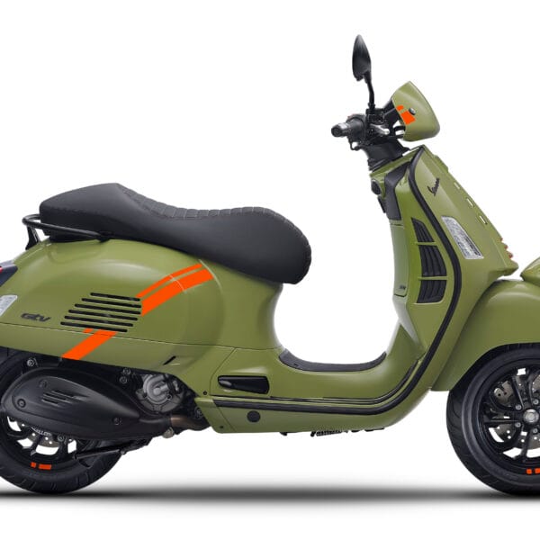 Vespa GTV 300 Green Tenace 2025 Right side at Scooteria Sydney