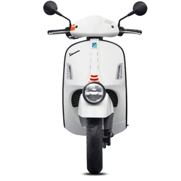 Vespa GTV 300 2025 White Bianco Innocente Front at Scooteria Sydney