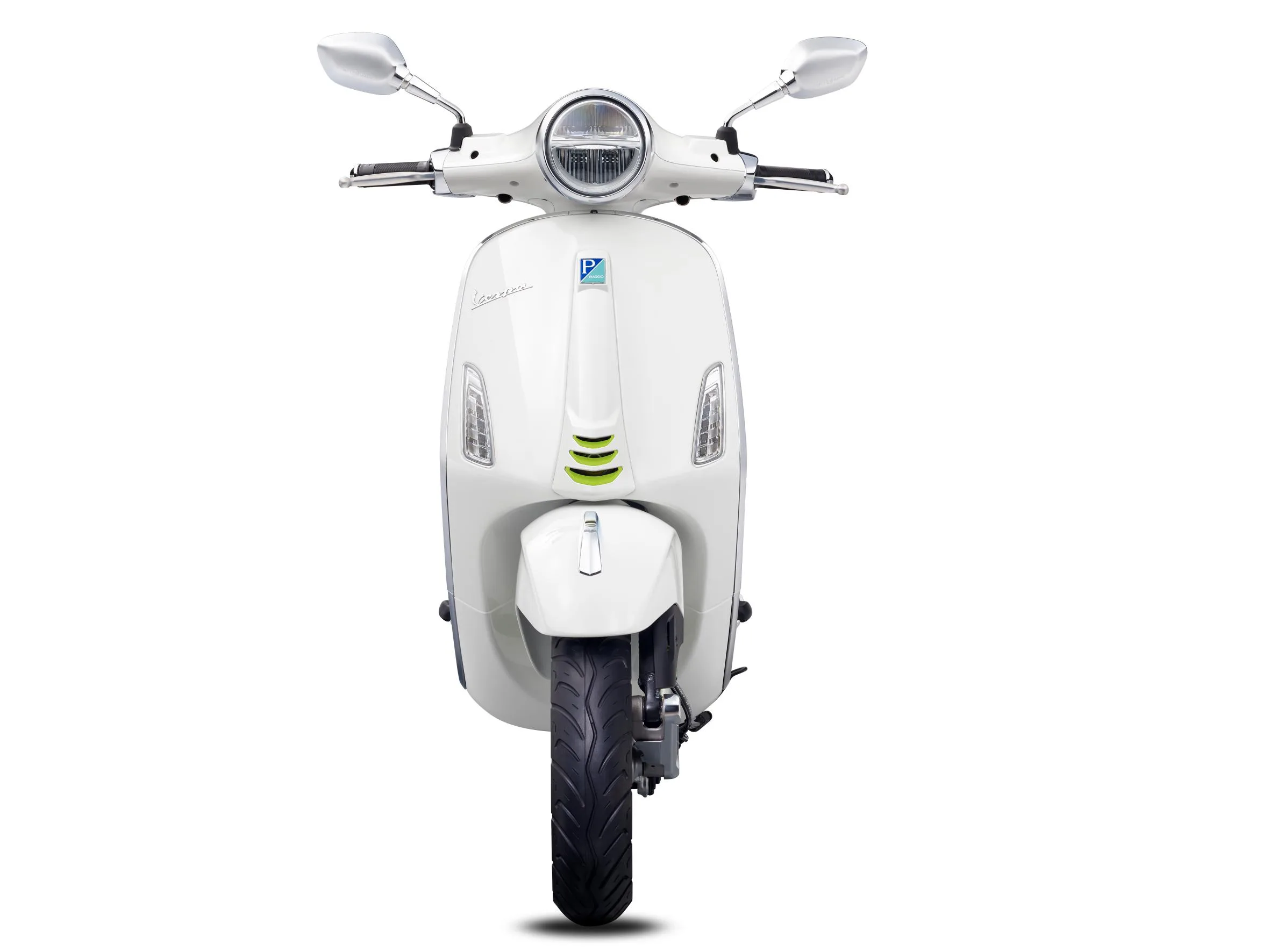 Vespa Primavera 150 Tech White Vespa Primavera 150 Tech White Bianco Innocenza at Scooteria Sydney