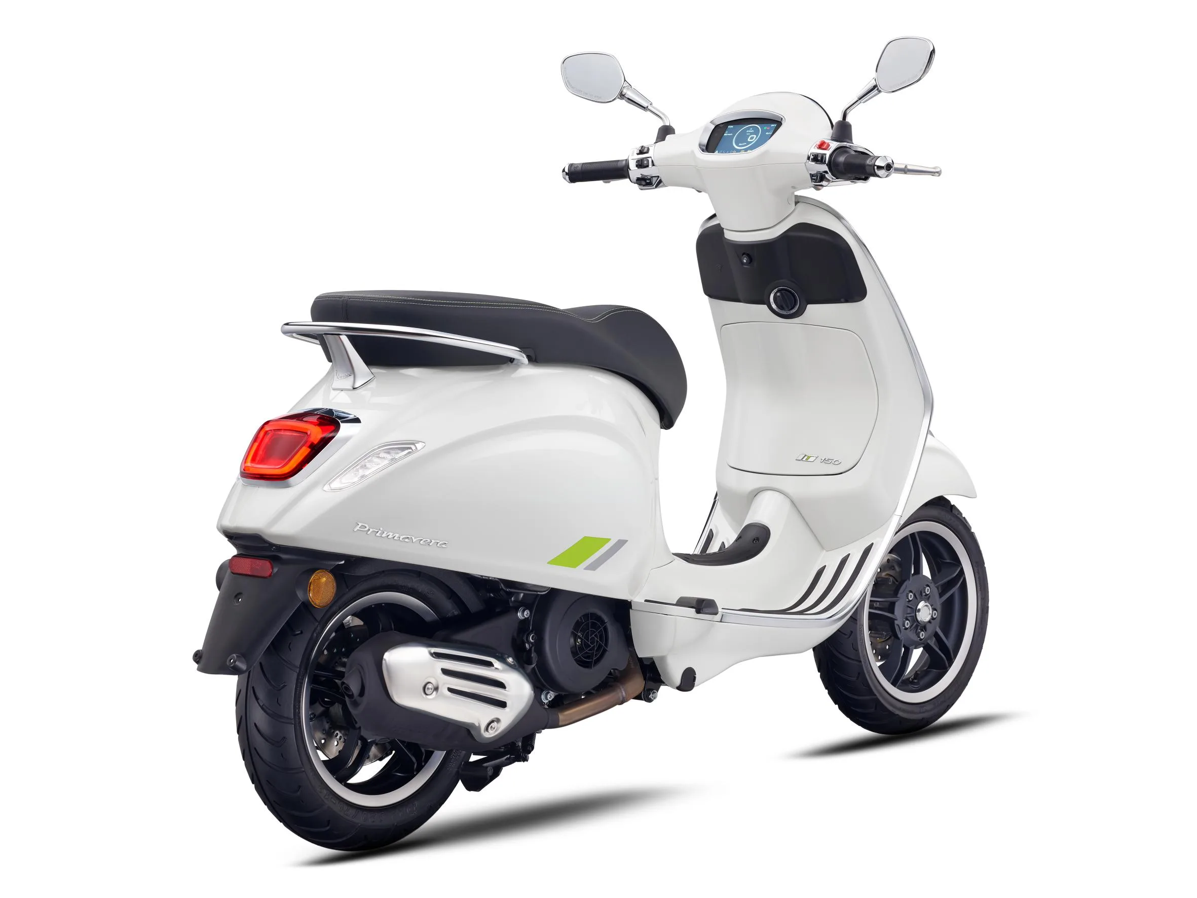 Vespa Primavera 150 Tech White Vespa Primavera 150 Tech White Bianco Innocenza at Scooteria Sydney