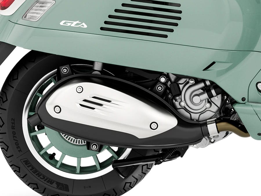 Vespa GTS 300 80th Anniversary Exhaust