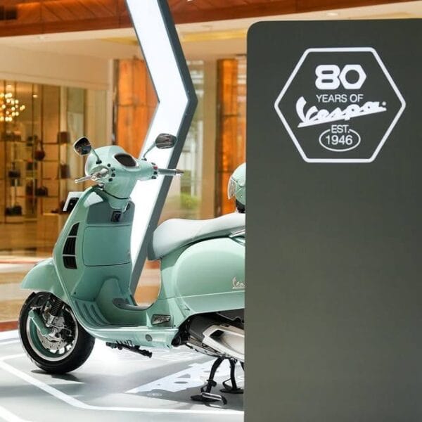 Vespa GTS300 80th anniversary 80 years since 1946