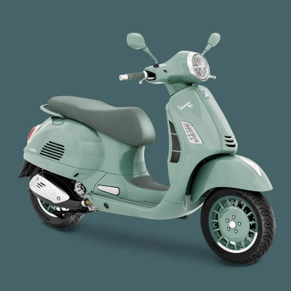 Vespa GTS 300 80th Anniversary Edition right side angle