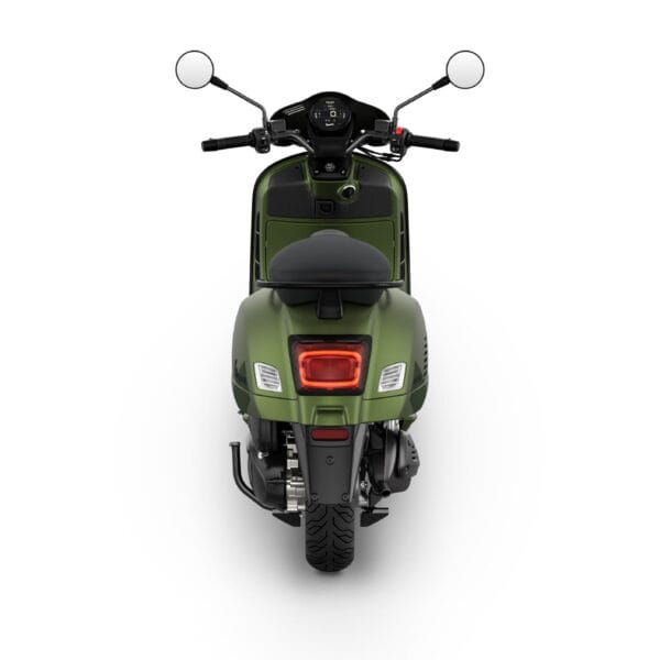 Vespa 2026 GTV 300 Verde Ribelle Green Rear
